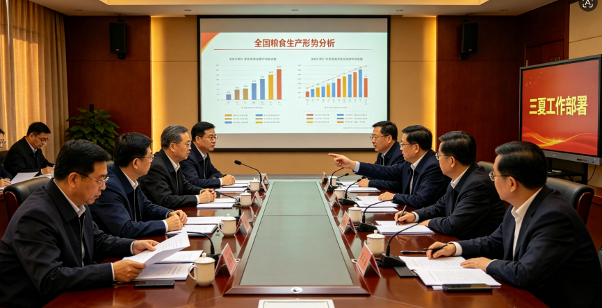 刘国中在安排部署“三夏”工作时强调 全力以赴抓好夏收工作 高质量完成夏播夏管任务
